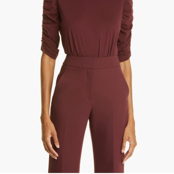 VERONICA BEARD RUCHED SLEEVE TEE - Picture 3 of 3